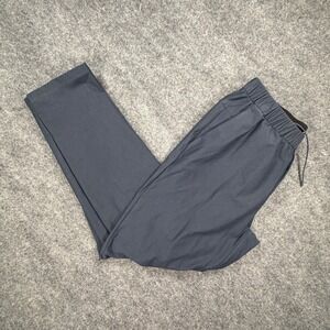 Lululemon Lab Mens Medium Gray Drawstring Elastic Waist Technical Pants 0650